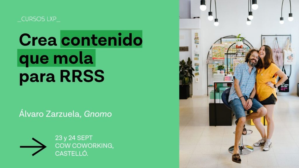 Workshop Crea contenido que mola para RRSS
